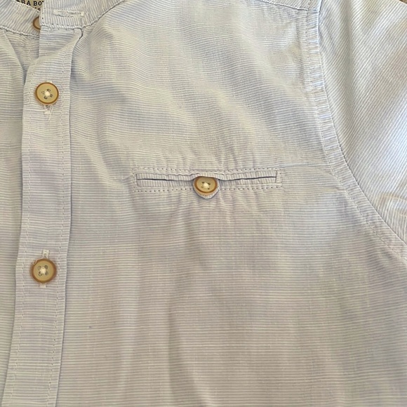NWOT- 2xZara boys shirts, size 7. Brand new, never worn. Light blue and yell… - Picture 4 of 6